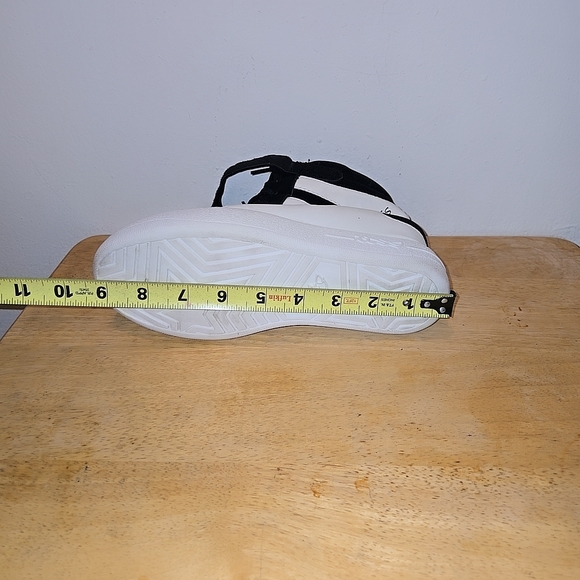 Black and White High-Top Sneakers - Picture 3 of 7